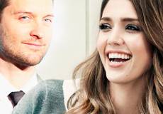 Джессика Альба и Тоби Магуайр спародируют эпические телесаги