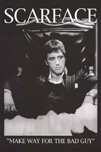 Постер Лицо со шрамом