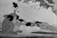 Кадр Микки Маус и кенгуру