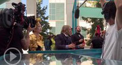 Видео со съёмок