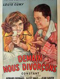 Demain nous divorçons