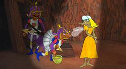 Кадр из фильма "Танцор и велосипедистка" - 1