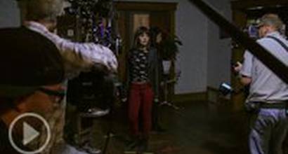 На съёмочной площадке 