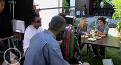 Видео со съёмок