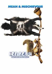 Постер Ледниковый период 4. Континентальный дрейф 3D