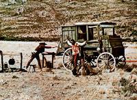 Кадр Пэт Гэрретт и Билли Кид