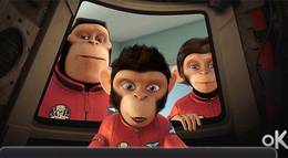 Кадр из фильма "Мартышки в космосе" - 2