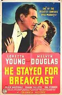 Постер Он остался на завтрак