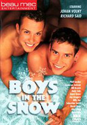 Парни в снегу (видео)