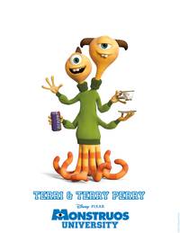 Постер Университет Монстров 3D