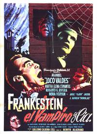 Постер Frankestein el vampiro y compañía