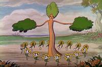 Кадр Цветы и деревья