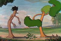 Кадр Цветы и деревья