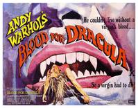 Постер Кровь для Дракулы