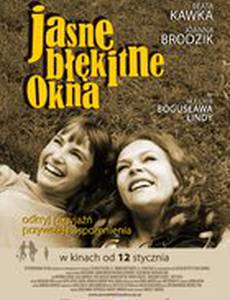 Светлые голубые окна