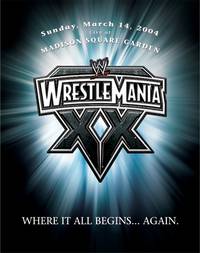 Постер WWE РестлМания 20