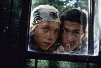 Кадр Черная кошка, белый кот