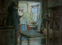 Кадр Старая дама и голуби