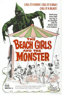 Постер Девочки с пляжа и монстр