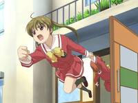 Кадр Касимаси: Девушка встречает девушку