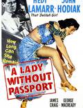 Постер из фильма "Девушка без паспорта" - 1