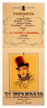 Постер El escándalo