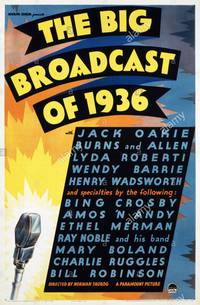 Постер Большое радиовещание в 1936 году