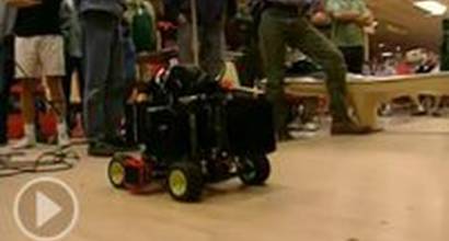 На съемочной площадке 