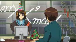 Кадр из фильма "Исчезновение Харухи Судзумии" - 1