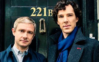 15 лучших гифок из сериала «Шерлок»