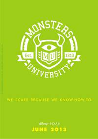 Постер Университет Монстров 3D