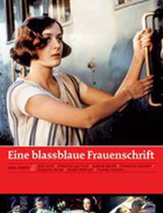 Бледно-голубое письмо женщины