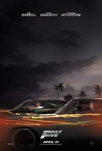 Постер Форсаж 5: ограбление в Рио