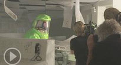 На съёмочной площадке 