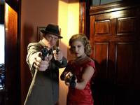 Кадр Бонни и Клайд против Дракулы