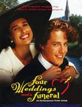 Постер из фильма "Четыре свадьбы и одни похороны" - 1