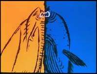 Кадр Великая битва слона с китом