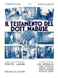 Постер Завещание доктора Мабузе