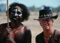 Кадр Крокодил Данди в Лос-Анджелесе