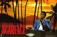 Постер Лицо со шрамом