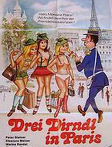 Drei Dirndl in Paris
