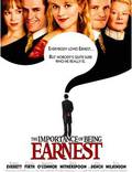 Постер из фильма "Как важно быть серьезным" - 1