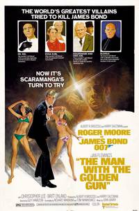 Постер Человек с золотым пистолетом