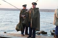 Кадр Гагарин. Первый в космосе