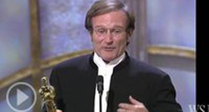 Вручение Оскара Робину Вильямсу