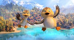 Кадр из фильма "Папа гусь " - 2