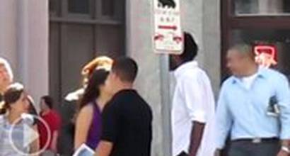 На съемочной площадке 