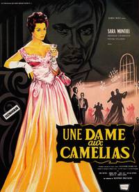Постер Дама с камелиями