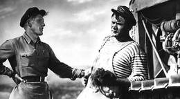 Кадр из фильма "Трактористы" - 1