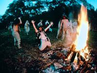 Кадр Феофания, рисующая смерть